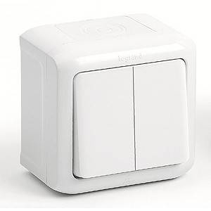 LEGRAND 782302 Выключатель 2-клавишный LEGRAND 782302 Выключатель 2-клавишный