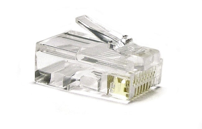 Hyperline PLUG-8P8C-U-C6-100 Разъем RJ-45(8P8C) под витую пару