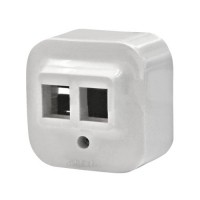 LEGRAND 782226 Адаптер для 1 или 2 розеток RJ45 Keystone ( для установки использовать коннекторы RJ45 Keystone 632703 и 632705 ) белый LEGRAND 782226 Адаптер для 1 или 2 розеток RJ45 Keystone ( для установки использовать коннекторы RJ45 Keystone 632703 и 632705 ) белый