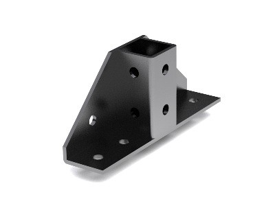 DKC / ДКС BSF4103HDZ Крепление с площадкой 250х55мм для профиля BPM-41 DKC / ДКС BSF4103HDZ Крепление с площадкой 250х55мм для профиля BPM-41