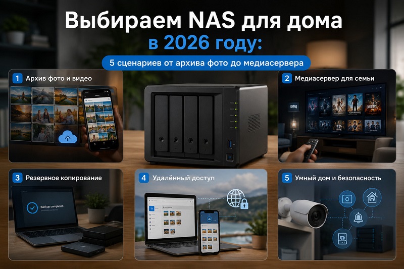 NAS для дома