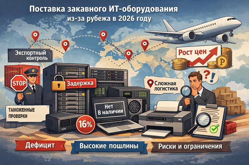 Особенности поставки заказного ИТ-оборудования из-за рубежа