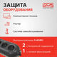 ИБП Powercom Back-UPS WOW OffLine 300VA/165W WOW-300