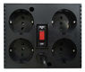 Стабилизатор напряжения Powercom Voltage Regulator 1200VA Black TCA-1200-Black