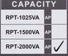ИБП Powercom Raptor OffLine 2000VA/1200W RPT-2000AP LCD