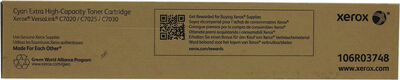 Тонер-картридж голубой (16.5K) XEROX VersaLink C7020/ 7025/ 7030 Тонер-картридж голубой (16.5K) XEROX VersaLink C7020/ 7025/ 7030