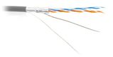 Hyperline FUTP2-C5-S24-IN-LSZH-GY-500 (500 м) Кабель витая пара Hyperline FUTP2-C5-S24-IN-LSZH-GY-500 (500 м) Кабель витая пара