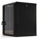 Hyperline TWB-0666-GP-RAL9004 Шкаф настенный 19-дюймовый (19") Hyperline TWB-0666-GP-RAL9004 Шкаф настенный 19-дюймовый (19")