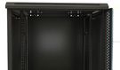 Hyperline TWB-0666-SR-RAL9004 Шкаф настенный 19-дюймовый (19")