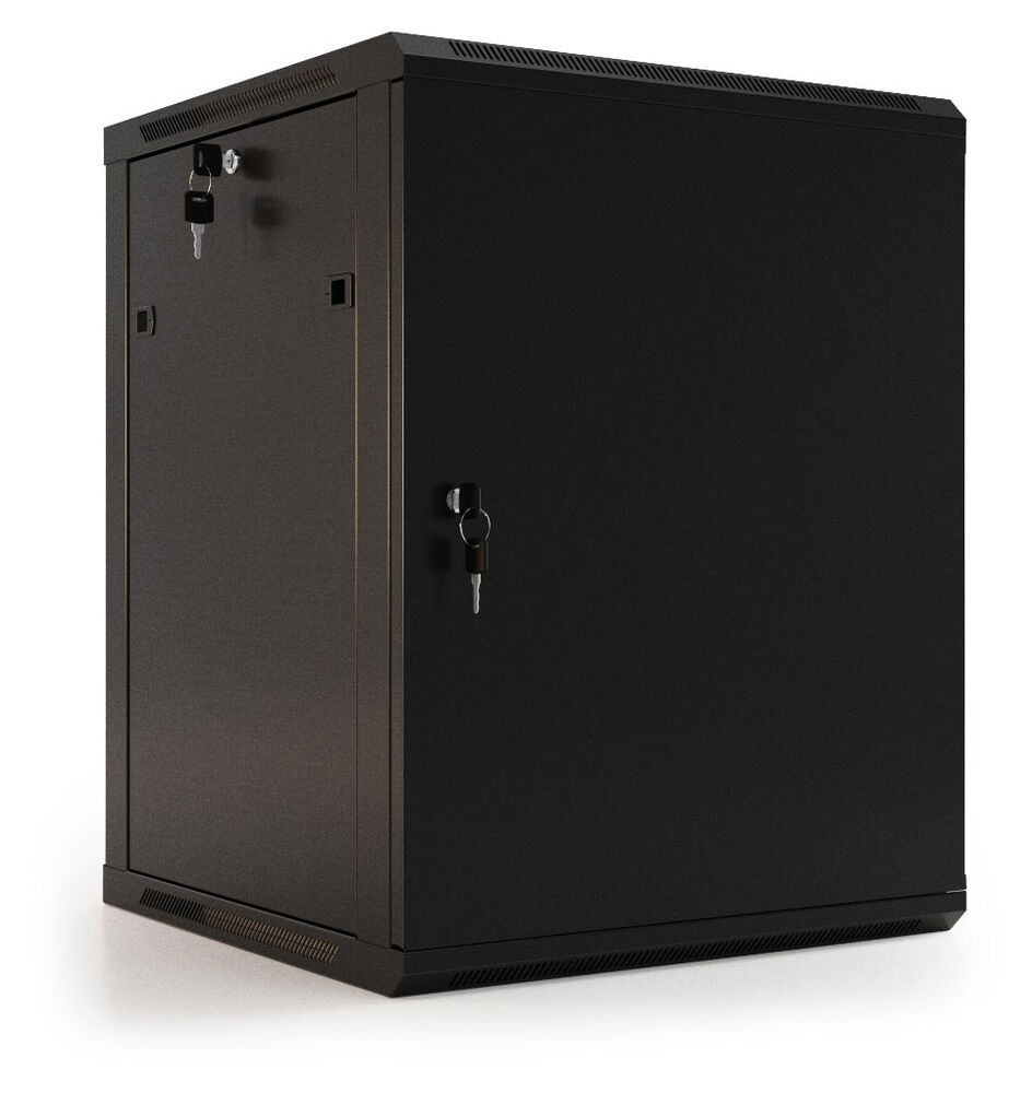 Hyperline TWB-0945-SR-RAL9004 Шкаф настенный 19-дюймовый (19")
