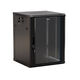 Hyperline TWB-2245-GP-RAL9004 Шкаф настенный 19-дюймовый (19") Hyperline TWB-2245-GP-RAL9004 Шкаф настенный 19-дюймовый (19")