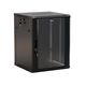 Hyperline TWB-2766-GP-RAL9004 Шкаф настенный 19-дюймовый (19") Hyperline TWB-2766-GP-RAL9004 Шкаф настенный 19-дюймовый (19")