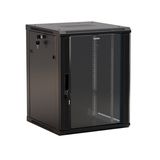 Шкаф настенный 19-дюймовый Hyperline TWB-2766-GP-RAL9004 (19&amp;quot;)&nbsp;<img style='position: relative;margin:0' src='/image/only_to_order_edit.gif' alt='На заказ' title='На заказ' />