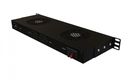 Hyperline TRFA-MICR-2F-RAL9004 Модуль вентиляторный 19"
