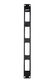Hyperline CM-1U-ML Кабельный организатор с металлическими кольцами 55x44 мм Hyperline CM-1U-ML Кабельный организатор с металлическими кольцами 55x44 мм