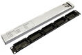 Hyperline CM-1U-5R-PL-COV Кабельный организатор с пластиковыми кольцами с крышкой Hyperline CM-1U-5R-PL-COV Кабельный организатор с пластиковыми кольцами с крышкой