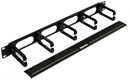 Hyperline CM-1U-5R-PL-COV Кабельный организатор с пластиковыми кольцами с крышкой Hyperline CM-1U-5R-PL-COV Кабельный организатор с пластиковыми кольцами с крышкой