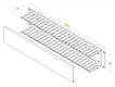 Hyperline CM-2U-PL-COV Кабельный организатор пластиковый с крышкой Hyperline CM-2U-PL-COV Кабельный организатор пластиковый с крышкой