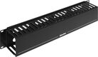 Hyperline CM-2U-PL-COV Кабельный организатор пластиковый с крышкой Hyperline CM-2U-PL-COV Кабельный организатор пластиковый с крышкой