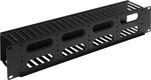 Hyperline CM-2U-PL-COV Кабельный организатор пластиковый с крышкой Hyperline CM-2U-PL-COV Кабельный организатор пластиковый с крышкой