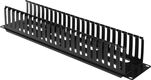 Hyperline CM-2U-PL-COV Кабельный организатор пластиковый с крышкой Hyperline CM-2U-PL-COV Кабельный организатор пластиковый с крышкой