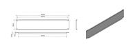 Hyperline BPV-2-RAL9005 Фальш-панель на 2U Hyperline BPV-2-RAL9005 Фальш-панель на 2U
