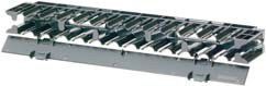 PANDUIT NCMHF1 Горизонтальный кабельный организатор с крышкой