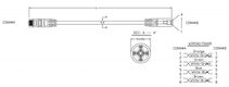 Hyperline PC-LPM-UTP-RJ45-RJ45-C5e-0.3M-LSZH-YL Патч-корд U/UTP