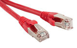 Патч-корд F/ UTP Hyperline PC-LPM-STP-RJ45-RJ45-C5e-1M-LSZH-RD