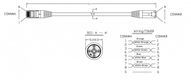 Hyperline PC-LPM-STP-RJ45-RJ45-C5e-2M-LSZH-YL Патч-корд F/UTP