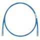 PANDUIT UTP28SP0.5MBU Патч-корд малого диаметра (3,8мм) с модульными разъёмами RJ-45 TX6™ на обоих концах