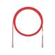 PANDUIT UTP28X3MRD Патч-корд малого диаметра (4,7мм) с модульными разъёмами RJ-45 Pan-Plug™ на обоих концах
