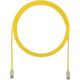 PANDUIT UTP28X3MYL Патч-корд малого диаметра (4,7мм) с модульными разъёмами RJ-45 Pan-Plug™ на обоих концах