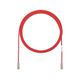 PANDUIT UTP28X10MRD Патч-корд малого диаметра (4,7мм) с модульными разъёмами RJ-45 Pan-Plug™ на обоих концах