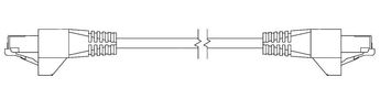 Hyperline PC-LPM-STP-RJ45-RJ45-C6a-3M-LSZH-GY Патч-корд F/UTP