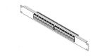 Hyperline PP3-19-16-8P8C-C5E-110D Патч-панель 19"