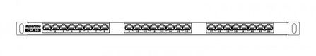 Hyperline PPHD-19-24-8P8C-C5E-110D Патч-панель высокой плотности 19"