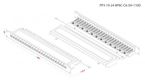 Hyperline PP3-19-24-8P8C-C6-SH-110D Патч-панель 19" Hyperline PP3-19-24-8P8C-C6-SH-110D Патч-панель 19"