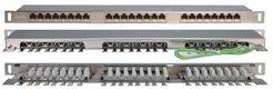 Hyperline PPHD-19-24-8P8C-C6-SH-110D Патч-панель высокой плотности 19" Hyperline PPHD-19-24-8P8C-C6-SH-110D Патч-панель высокой плотности 19"