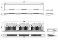 Hyperline PPHD-19-24-8P8C-C6-SH-110D Патч-панель высокой плотности 19" Hyperline PPHD-19-24-8P8C-C6-SH-110D Патч-панель высокой плотности 19"