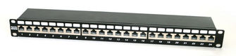 Hyperline PP2-19-24-8P8C-C6A-SH-110D Патч-панель 19" Hyperline PP2-19-24-8P8C-C6A-SH-110D Патч-панель 19"