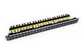 Hyperline PP2-19-24-8P8C-C6A-110D Патч-панель 19" Hyperline PP2-19-24-8P8C-C6A-110D Патч-панель 19"