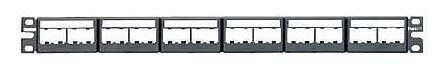 PANDUIT CPPL24WBLY Модульная патч-панель Mini-Com® 19"
