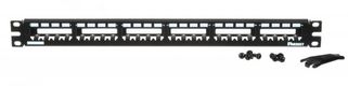 PANDUIT CP24WSBLY Модульная цельнометаллическая патч-панель Mini-Com® 19" PANDUIT CP24WSBLY Модульная цельнометаллическая патч-панель Mini-Com® 19"