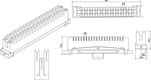 Hyperline KR-PL-10-CON-0 Плинт соединительный