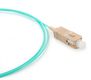 Hyperline FPT-B9-503-SC/PR-1M-LSZH-AQ Пигтейл волоконно-оптический MM 50/125(OM3)
