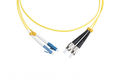 Hyperline FC-D2-9-FC/UR-LC/UR-H-1M-LSZH-YL Патч-корд волоконно-оптический (шнур) SM 9/125 (OS2)