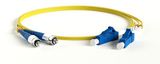 Патч-корд волоконно-оптический SM 9/ 125 (OS2) Hyperline FC-D2-9-FC/ UR-LC/ UR-H-5M-LSZH-YL (шнур) FC-D2-9-FC/UR-LC/UR-H-5M-LSZH-YL