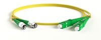 Hyperline FC-D2-9-FC/AR-SC/AR-H-1M-LSZH-YL Патч-корд волоконно-оптический (шнур) SM 9/125 (OS2)