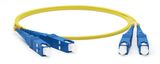 Патч-корд волоконно-оптический SM 9/ 125 (OS2) Hyperline FC-D2-9-SC/ UR-SC/ UR-H-3M-LSZH-YL (шнур) FC-D2-9-SC/UR-SC/UR-H-3M-LSZH-YL
